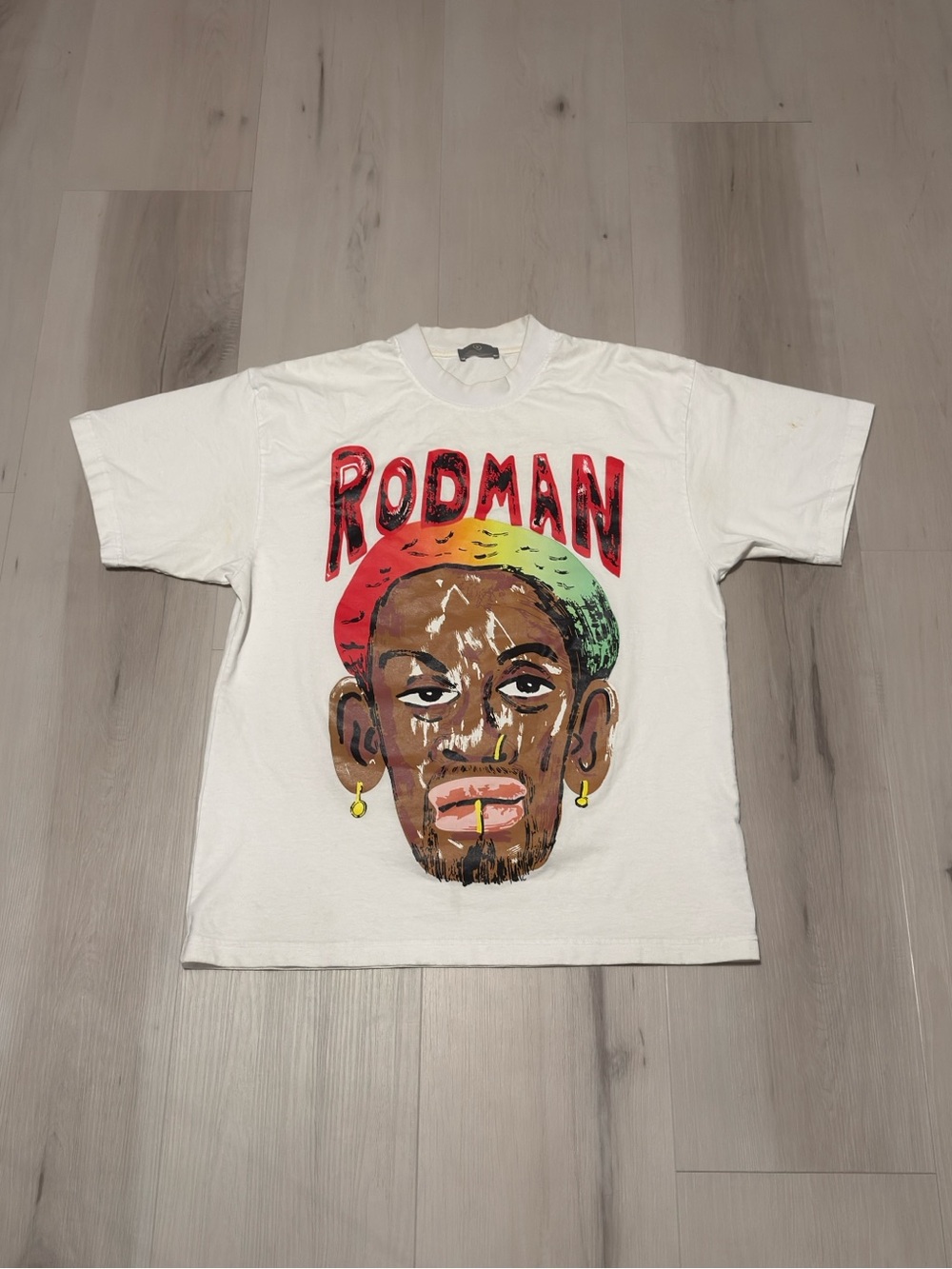 Graphic Short-Sleeve Tee in White